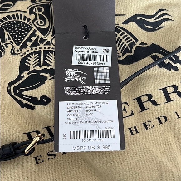 Burberry medium mildhenhall clutch - Picture 2 of 5